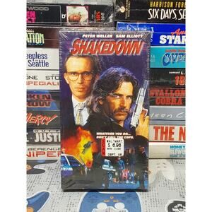 Shakedown: Cops Battle (Vintage, VHS, 1998, GD, EP ) Sam Elliott, Peter Weller